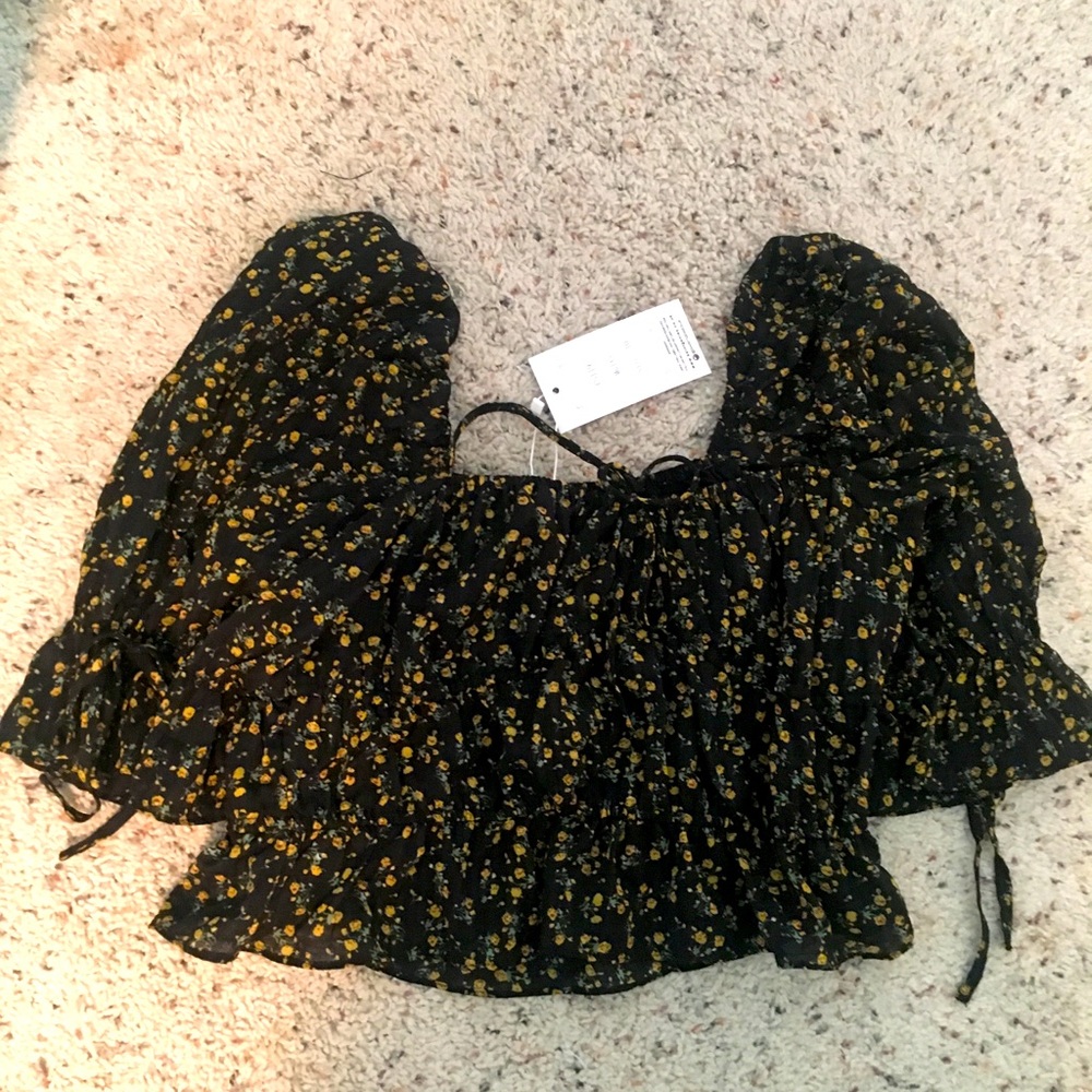 Saint Genies floral top